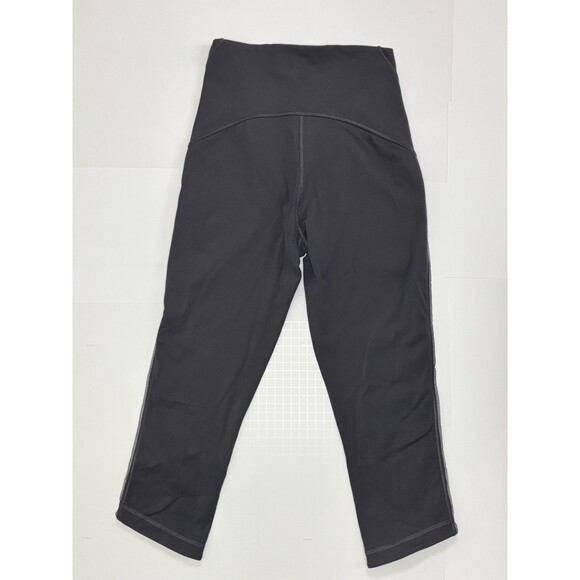 Lululemon Wunder Under Train High Rise Cropped Gray Womens Size 8 - Picture 3 of 4